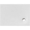 Belli Flat Corner E Rechteck-Duschwanne L: 100 B: 80 H: 2,5cm 0030307000001 weiß