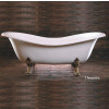 Belli Cleopatra Retro Freistehende-Badewanne L: 188 B: 80 H: 40cm 00WR-005