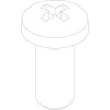 Bosch Schraube M5X12 10 Stück 29123011540