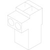Bosch Anschlussklemme 2-polig braun VF 54912651
