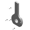 Bosch Wärmeschutz Brenner-Tür G135 #63022857