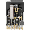 Bosch Wohnungsstation FLOW8000 F8001 35IMS Unterputz gemischt, Edelstahl, 35 kW 7735600578