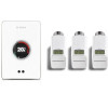Bosch EasyControl Funk smarter W-LAN Regler weiß Set mit 3 Funk-Thermostaten, weiß 7736701393