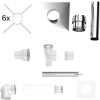 Bosch Grundbausatz C93x, d: 80/125-110mm, Edelstahl Grundbausatz C93x, d:80/125-110, Edelst. 7738112549