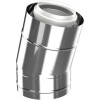 Bosch Bogen konzentrisch d: 80/125, 15 Grad Edelstahl Abgaszubehör FC-CE80-15 7738112703