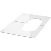 Bosch Abdeckblende, 2-teilig, d: 125mm, weiß Abgaszubehör FC-O80 7738112725