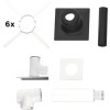 Bosch Grundbausatz C93x Kunststoff d: 110/160mm Abgaszubehör FC-Set110-C93x (oben) 7738113075
