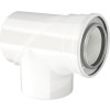 Bosch Doppelrohrbogen Prüföffnung, d: 110/160mm Abgaszubehör FC-CER110-87 7738113106