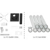Bosch Abgas-Paket Schacht starr, 80/125, 10m, raumluftunabhängig Abgas-Standardpaket BOPA FC11 7739617750