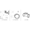 Bosch Abgas-Paket Schacht flexibel, 80, 15m, raumluftabhängig Abgas-Standardpaket BOPA FC16 S 7739619186