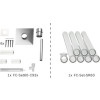 Bosch Abgas-Paket Schacht starr, 60/100, 10m, raumluftunabhängig Abgas-Standardpaket BOPA FC41 S 7739619190