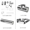 Bosch Abgas-Paket Fassade starr, 80/125, 6m, raumluftunabhängig Abgas-Standardpaket BOPA FC50 S 7739619193