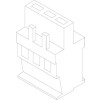 Bosch Anschlussklemme steckbar 3-polig EMS 2 Stück 7746700126