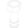 Bosch Zwischenstück unten Ladepumpe 87186661910