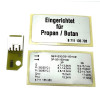 Bosch Gasartumbau-Set 21/23>31 von Erdgas LL/E auf Flüssiggas 87190011190