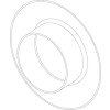 Bosch Rosette D96xd50x25 Schwarz (4x) 8735100810