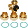 Bosch 3-Wege-Mischventil DN40 Kvs=45, 2'' Zubehör Solewärmepumpen VRG 40.1 8738208639