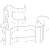Bosch Klammer (2x) 8738211454