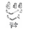 Buderus AS8-AP Anschluss-Set 8, Aufputz GA-BS, Siphon, HA,N-Flex, Speicher seitlich 7736613436