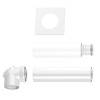 Buderus Grundbausatz LAS-K, d:80/125 Abgassystem PP/Stahl 7738112582