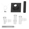 Buderus Grundbausatz C(14)3x, d: 80 starr 7738113338