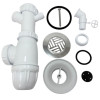 Ideal Standard Überlauf für Spüle mit Siphon chrom D5870AA