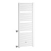 Kermi Basic-D gerade Badheizkörper H: 117,2 B: 89,9cm weiß E001D12009023XK