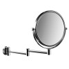 Emco Kosmetikspiegel Pure 3-/1-fach, 2-armig, rund D=200mm 109400110 
