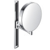 Emco Kosmetikspiegel Prime 3-/7-fach, Gleitschiene, beidseitig verspiegelt, D=202mm 109500115 