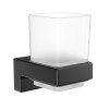 Emco Glashalter Cue Glasteil satiniert schwarz 322013300  