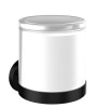 Emco Sensor-Seifenspender Round Glasteil satiniert schwarz 432113303  