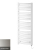 Kermi Basic R-E gebogen Badheizkörper H: 117,2 B: 89,9cm glanzsilber ERE10120090WFXK