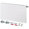 Purmo Heizkörper Ramo Ventil Compact Typ 11 H: 40 L: 120cm, weiß, rechts F0G110401201030