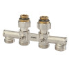 Flamco 4-fach-Hahnblock D1 Durchgang G3/4i x G3/4a mit Nippel F10058