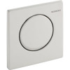Geberit Mambo Betätigungsplatte für Urinal-Steuerung mit pneumatischer Spül-Auslösung, gebürster 241.913.FW.1