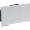 Geberit Sigma60 Betätigungsplatte für 2-Mengen-Spülauslösung verchromtgebürstet, Easy to clean/hochglanz-verchromt 243.415.GH.1