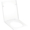 Geberit Preciosa II WC-Sitz, weiß Scharniere verchromt mit Absenkautomatik 571280000