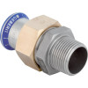 Geberit Mapress Edelstahl Übergangsverschraubung mit AG (LABS-frei) d35-R1 1/4 85338