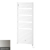 Kermi Geneo quadris-E Designheizkörper H: 81,4 B: 44,7cm glanzsilber GQE10080045WJXK