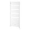 Kermi Geneo quadris-E Designheizkörper H: 81,4 B: 89,6cm weiß GQE100800902FXK
