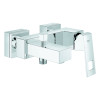 Grohe Eurocube Einhand-Wannenbatterie chrom Wandmontage eigensicher 23140000