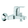 Grohe BauFlow Einhand-Wannenbatterie chrom Wandmontage 23756000