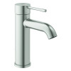 Grohe Essence Einhand-Waschtischbatterie supersteel S-Size glatter Körper 24172DC1