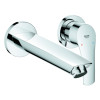 Grohe 2-Loch-Waschtisch-Wandbatterie Eurosmart chrom Fertigmontage-Set für 23571 Ausladung 209mm 29338003