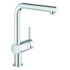 Grohe Minta Einhebel-Spültischbatterie chrom L-Auslauf Niederdruck, Ausladung 246mm 31397000