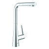 Grohe Zedra Einhand-Spültischbatterie chrom L-Auslauf ausziehbare Spülbrause 32553002