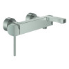 Grohe Plus Einhand-Wannenbatterie supersteel Wandmontage 33553DC3