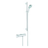 Grohe Grohtherm 2000 Thermostat-Brausebatterie chrom mit Brausegarnitur Power&Soul 34482001