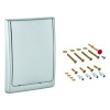 Grohe Abdeckplatte komplett für WC-Druckspüler Wandeinbau mattchrom 43179P00