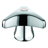 Grohe Griff Trecorn 1/2'' Markierung rot mit Kappe chrom 45081000